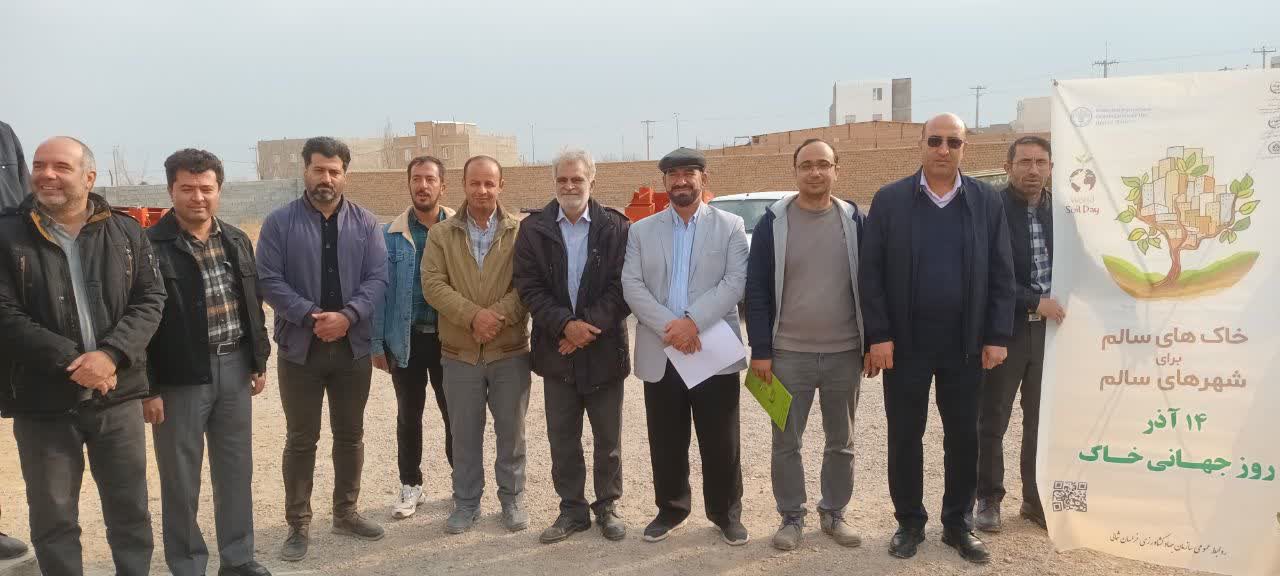 خاک سالم، غذای سالم، آینده سالم، کاروان ترویج بهره‌وری کشاورزی در فاروج برگزار شد.